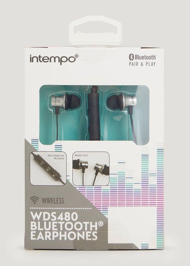 intempo Metallic Bluetooth Earphones