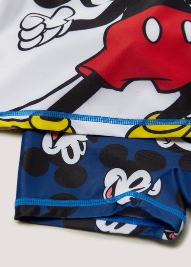 Kids Navy Disney Mickey Mouse Swim Set (6mths-5yrs)