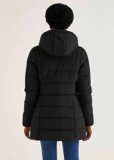 Black Short Padded Coat