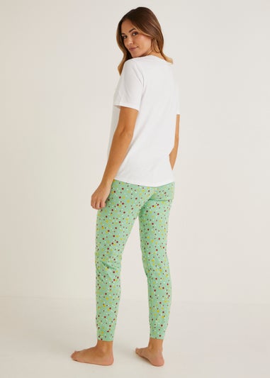 Green Christmas Tree Pyjama Set
