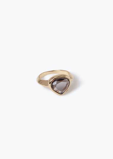 Gold Gem Stone Ring