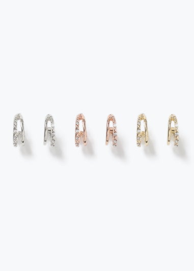 3 Pack Clear Ring Pack