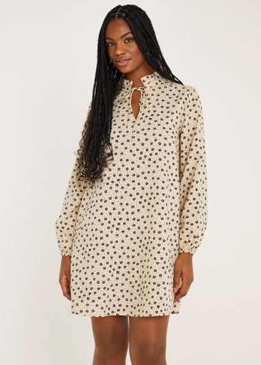 JDY Monica Cream Print Dress