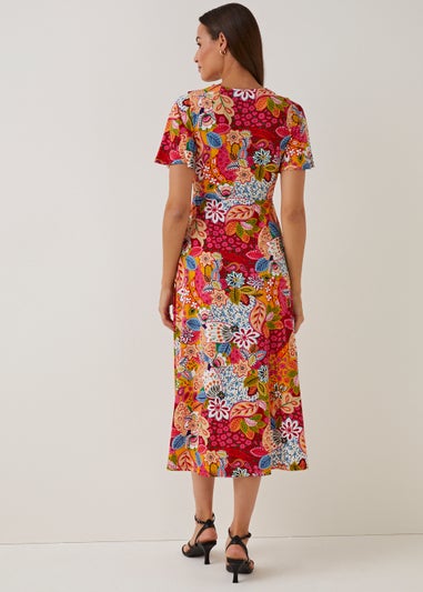 Et Vous Floral Midi Dress