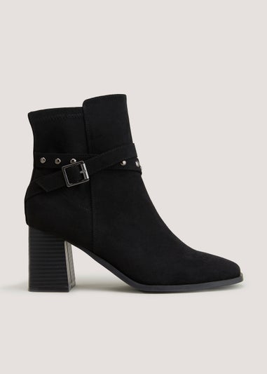 Et Vous Black Heeled Boots