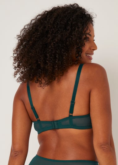 Ivory Rose Emerald Balconette Bra