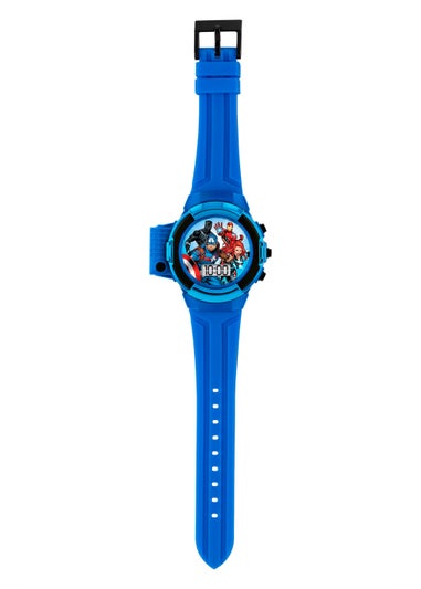 Kids Blue Marvel Avengers Torch Watch (One Size)