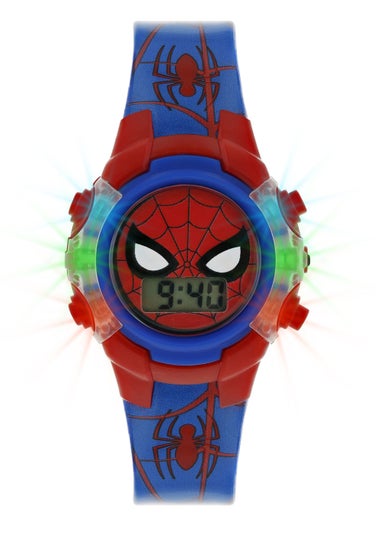 Kids Red Marvel Spider-Man Watch & Case Set (One Size)