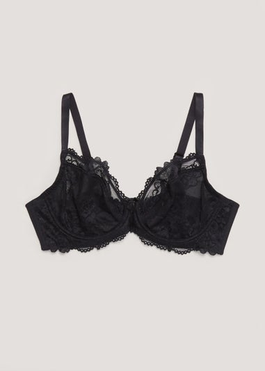 Ivory Rose Curve Black Polka Dot High Apex Bra