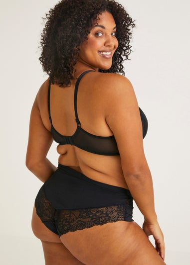 Ivory Rose Curve Black Polka Dot High Apex Bra