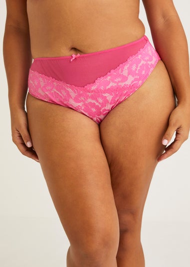 Ivory Rose Curve Hot Pink Balconette Bra