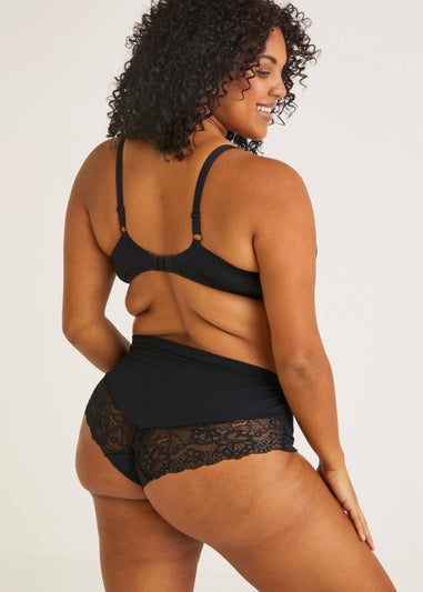 Ivory Rose Curve Black T-Shirt Bra