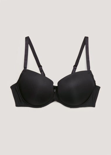 Ivory Rose Curve Black T-Shirt Bra