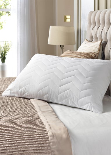 Slumberdown Cool Touch Quilted Pillow