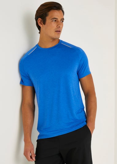 Souluxe Cobalt Blue Essential Sports T-Shirt