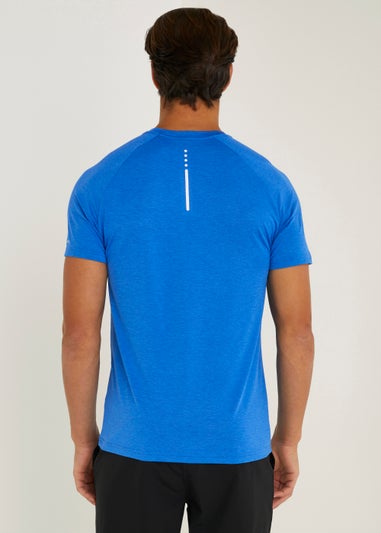 Souluxe Cobalt Blue Essential Sports T-Shirt