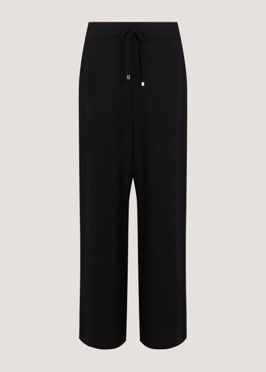 Black Wide Leg Trousers