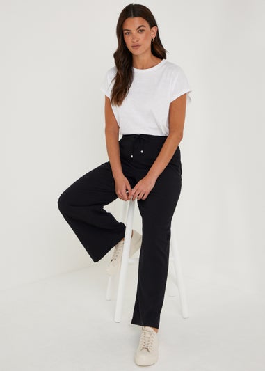 Black Wide Leg Trousers