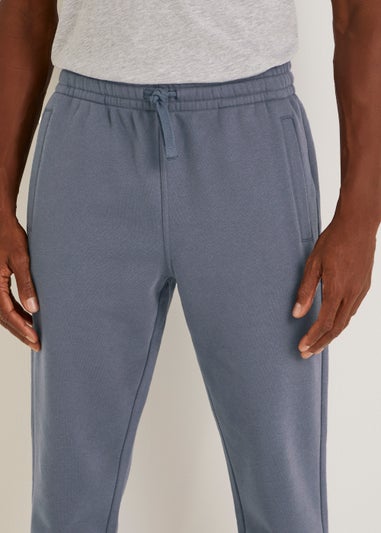 Blue Slim Fit Cuffed Joggers