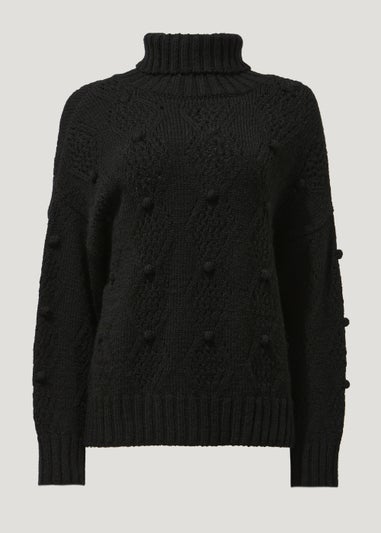 Black Diamond Pointelle Jumper