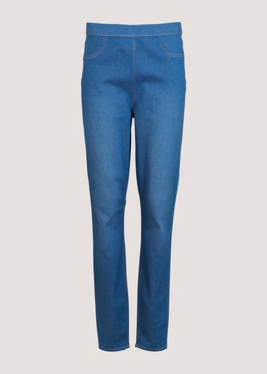 Rosie Bright Blue Pull On Jeggings