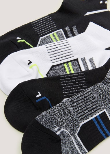 Souluxe 4 Pack Trainer Sports Socks