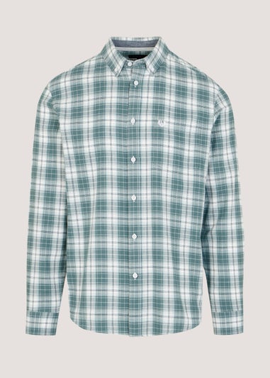 Lincoln Green Check Flannel Shirt