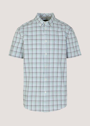 Lincoln Green Check Short Sleeve Shirt