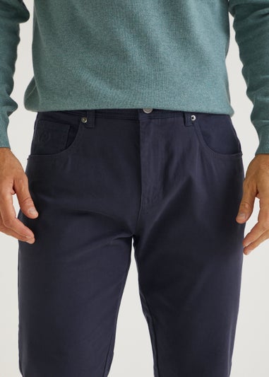 Lincoln Blue 5 Pocket Trousers