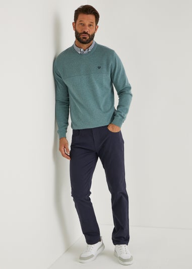 Lincoln Blue 5 Pocket Trousers