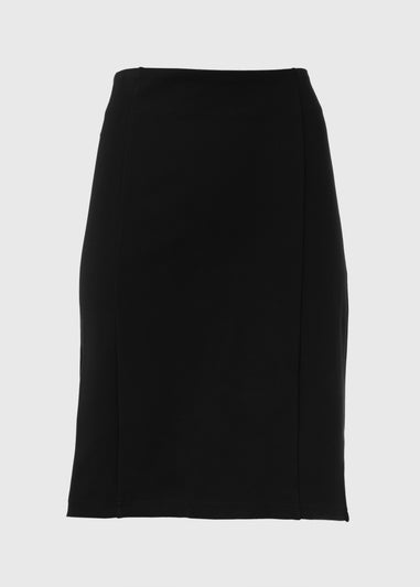 Et Vous Black Ponte Skirt