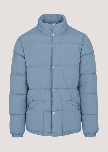 Blue Short Padded Jacket