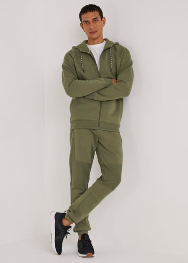 US Athletic Khaki Panel Military Joggers