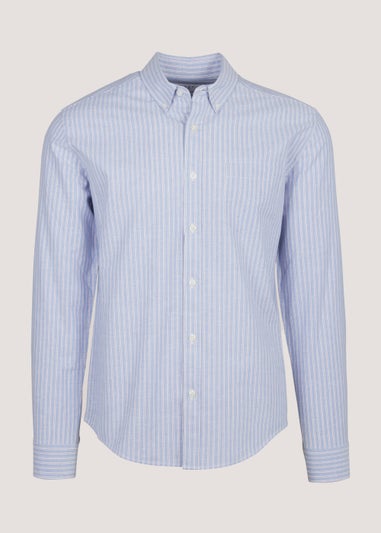 Blue Stripe Oxford Shirt