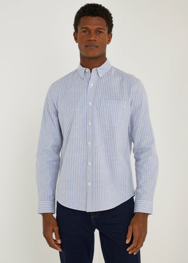 Blue Stripe Oxford Shirt