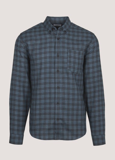 Navy Check Shirt