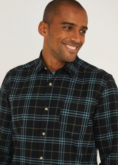 Black & Blue Check Shirt