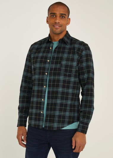 Black & Blue Check Shirt