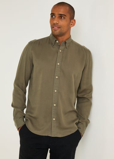 Khaki Tencel Shirt