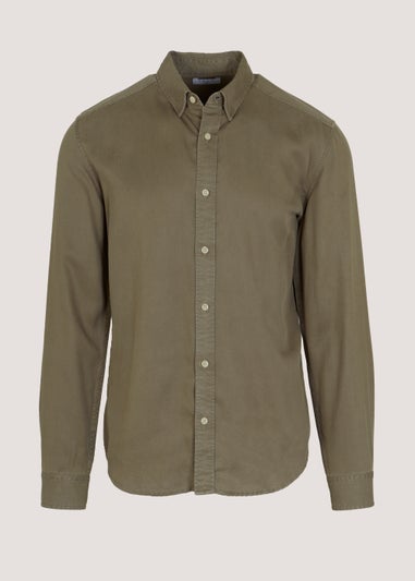 Khaki Tencel Shirt