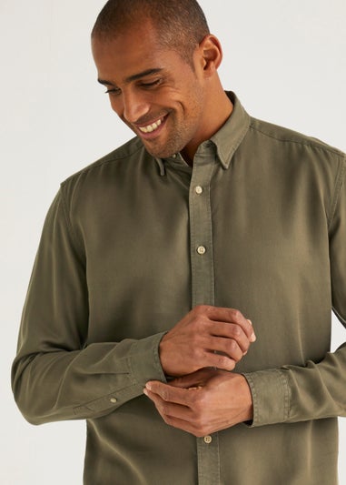 Khaki Tencel Shirt