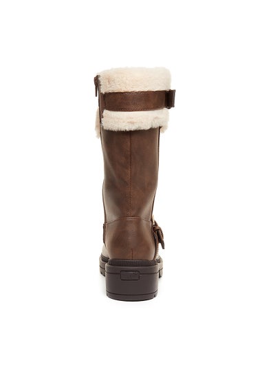 Rocket Dog Igloo Brown Buckle Boots