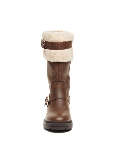 Rocket Dog Igloo Brown Buckle Boots