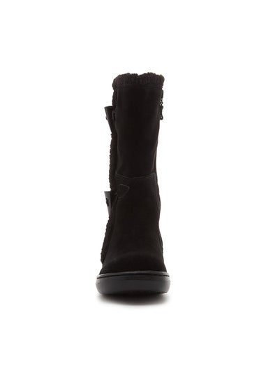 Rocket Dog Slope Black Suede Boots