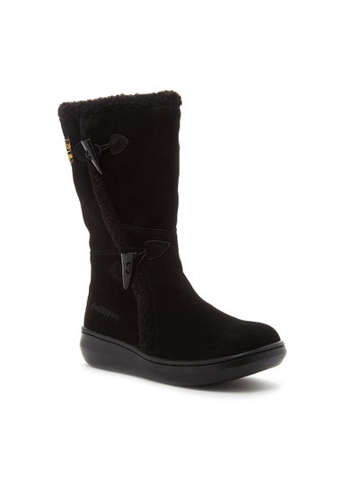 Rocket Dog Slope Black Suede Boots