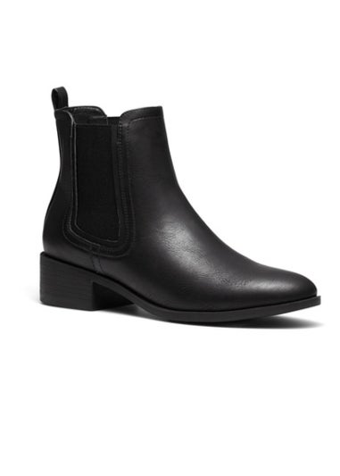 NOVO Black Destined Ankle Boots