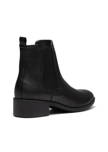 NOVO Black Wide Fit Destined Ankle Boots