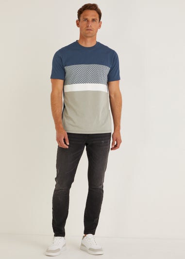 Colour Block Smart T-Shirt