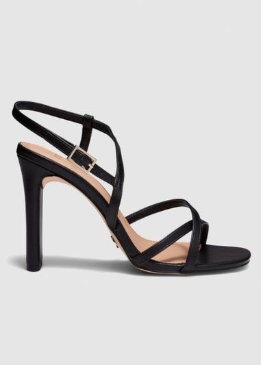 NOVO Black Moon Strappy Sandals