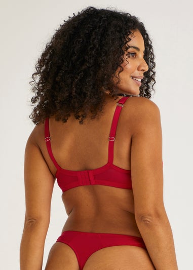 Red Lace Thong